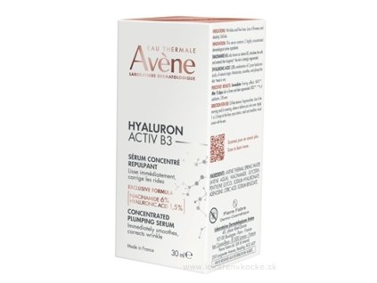 AVENE HYALURON ACTIV B3 Sérum 30 ml