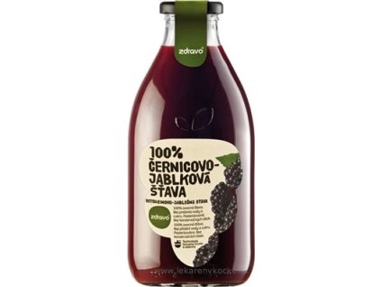 zdravo 100% ČERNICOVO-JABLKOVÁ ŠŤAVA 1x0,75 l