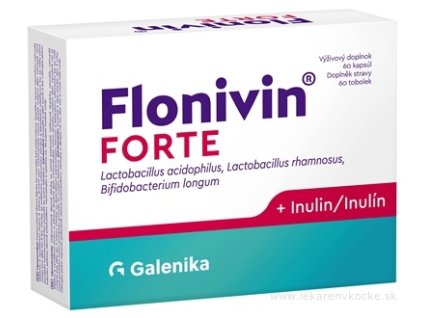 Galenika Flonivin FORTE (Prospešné baktérie + Inulín) 60ks