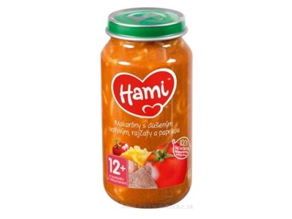 Hami príkrm Makaróny s duseným bravčovým, 250 g