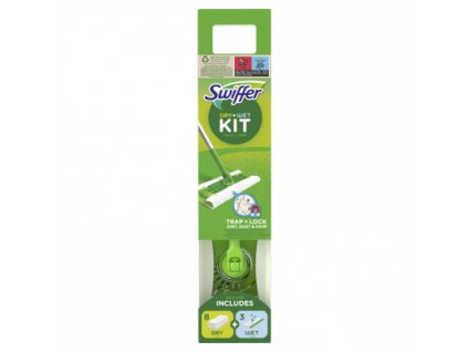 Swiffer Sweeper štartovacia sada s 1 x násada + 8 x prachovka + 3 x čistiacimi obrúskami