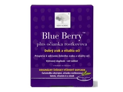 NEW NORDIC Blue Berry 60 ks