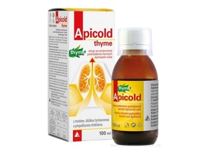 Apicold thyme sirup 100 ml