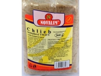 CHLIEB BEZLEPKOVÝ TMAVÝ (TRVANLIVÝ) 360 g