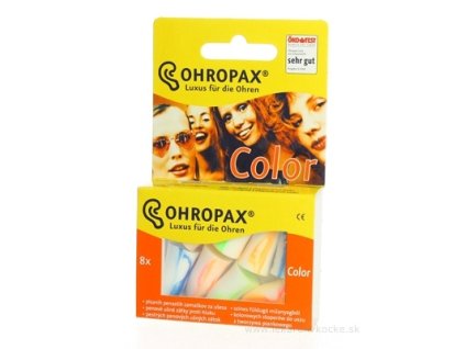 OHROPAX COLOR Ušné vložky 8 ks