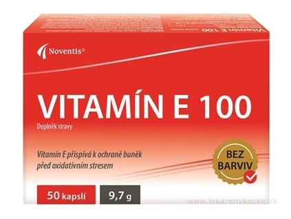 Noventis Vitamín E 100 50 ks