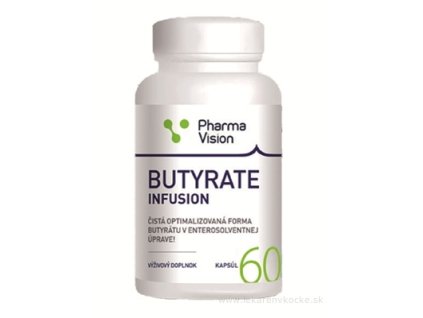 Butyrate Infusion 60 kapsúl – výživa čreva, črevná bariéra (Pharma Vision)