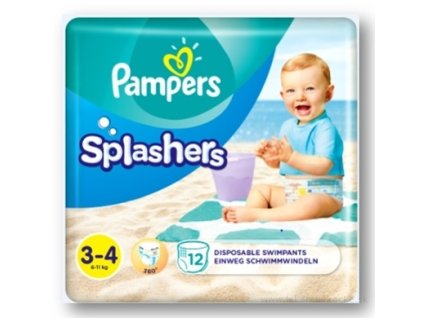 PAMPERS SPLASH MIDI 3-4 12 ks
