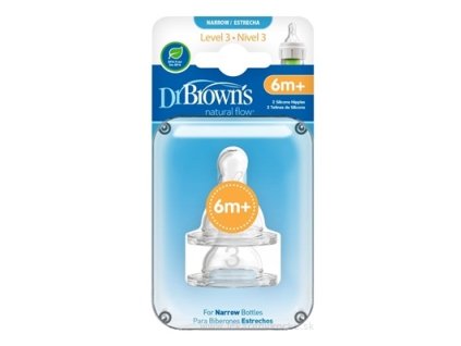 Dr.BROWN´S NÁHRADNÉ CUMLÍKY OPTIONS+ LEVEL 3 2 ks