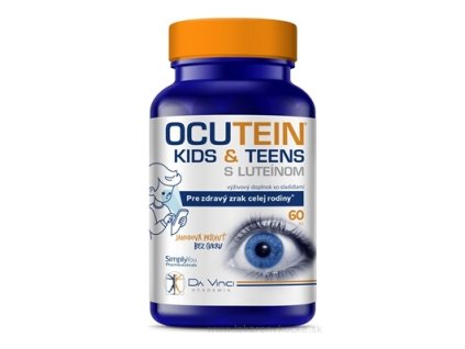 Ocutein Kids & Teens s luteínom - DA VINCI želé 1x60 ks