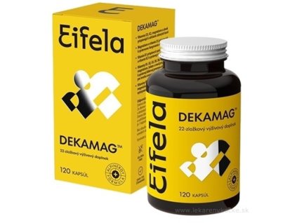 Eifela DEKAMAG 120 kapsúl – horčík + vitamín D3 na svaly a kosti
