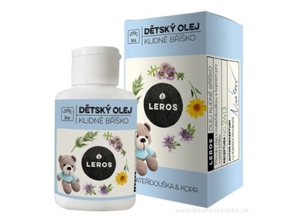 LEROS DETSKÝ OLEJ POKOJNÉ BRUŠKO 60 ml