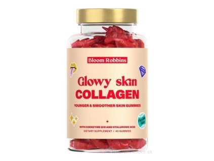 Bloom Robbins Glowy Skin COLLAGEN žuvacie pastilky 40ks