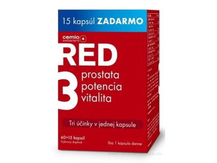 Cemio RED3 kapsúl 75 ks