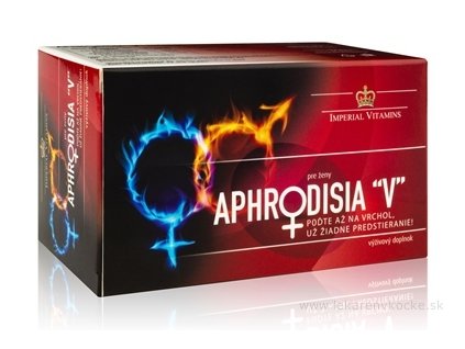 Aphrodisia V pre ženy cps 60 – podpora libida a ženského zdravia