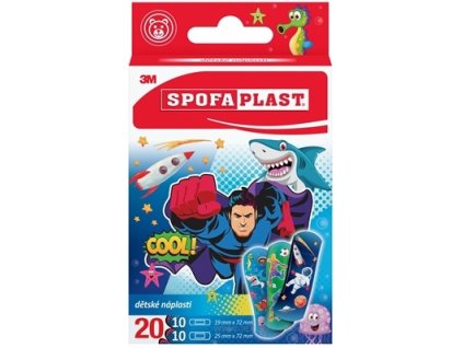 3M SPOFAPLAST č.118 Detské náplasti 20 ks