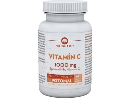 Pharma Activ Lipozomal Vitamín C 1000 mg 60 ks