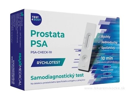 MAXIMEDICAL Rýchlotest Prostata PSA samodiagnostický test z krvi, 1x1 set
