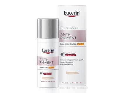 Eucerin Antipigment denný krém SPF30 tónovaný svetlý 50 ml