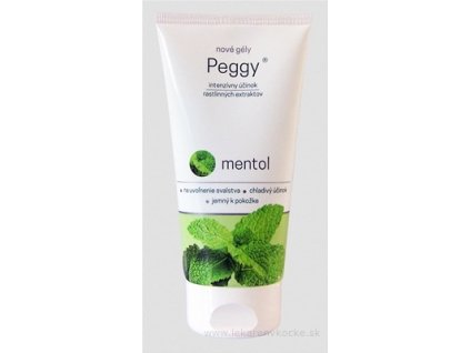 PEGGY nové gély mentol 170 g