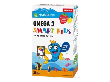 NATUREVIA OMEGA 3 SMART KIDS 30 ks