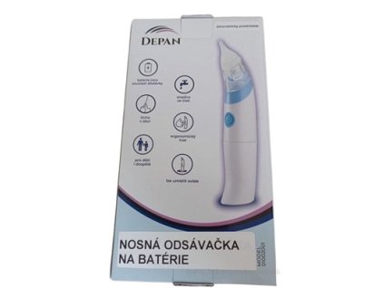 DEPAN Nosová odsávačka na batérie model 01002001 1 ks