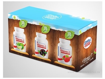 Dobré z SK Vitamín C Výhodné balenie 3x70 ks