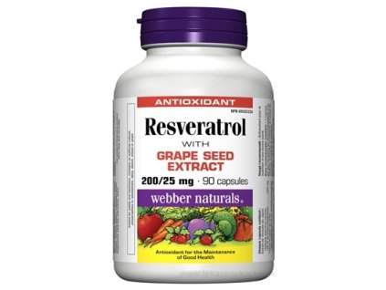 Webber Naturals Resveratrol 90 ks