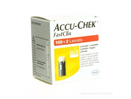ACCU-CHEK FastClix Zásobník lancetový do odberoveho pera, 17x6 lanciet (102 ks), 1x1 bal
