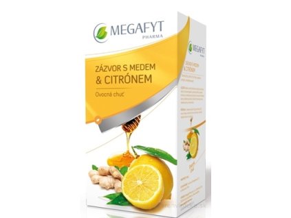MEGAFYT ZÁZVOR S MEDOM & CITRÓNOM 20x2 g