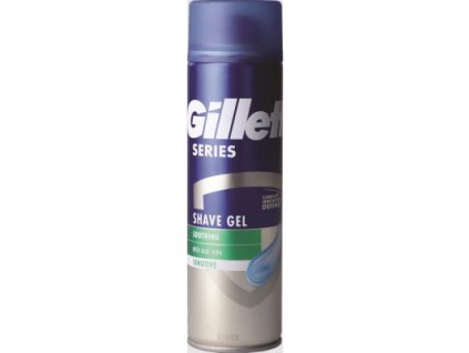 Gillette Series upokojujúci gél na holenie s aloe vera 200ml