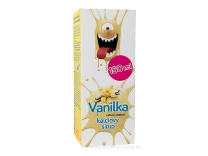 Kalciový sirup Vanilka, VULM 150 ml