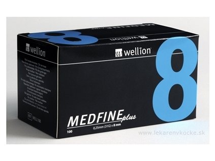 Wellion MEDFINE plus Penneedles 8 mm 100 ks