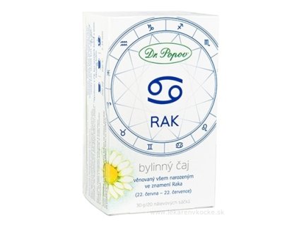 Dr. Popov Bylinný čaj RAK 20x1,5 g
