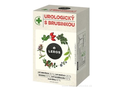 LEROS UROLOGICKÝ ČAJ S BRUSNICOU 20x1,5 g