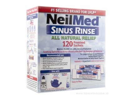 NeilMed SINUS RINSE Natural 120 ks