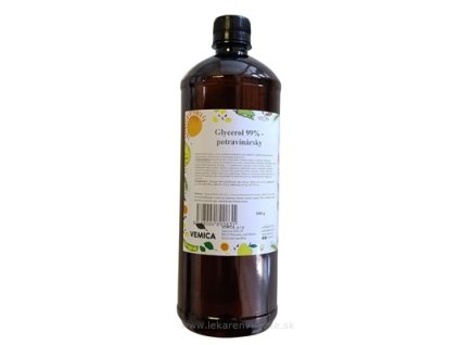Glycerol 99% -potravinársky, rastlinný 1000g