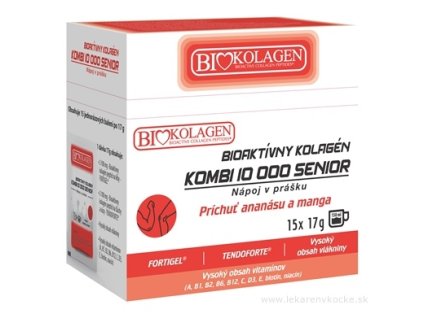 asp BIOAKTÍVNY KOLAGEN KOMBI 10 000 SENIOR 15x17 g