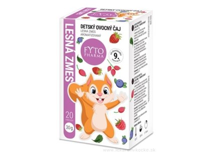 FYTO detský ovocný čaj LESNÁ ZMES (9m+) 20×1,5g