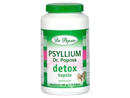 DR. POPOV PSYLLIUM DETOX 120 ks