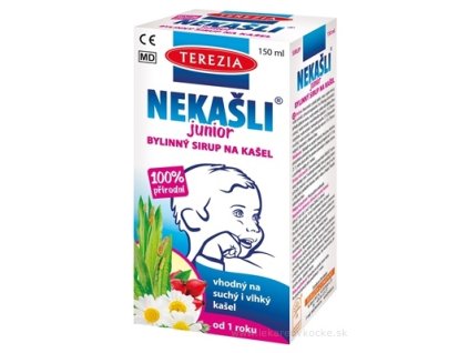 TEREZIA NEKAŠLI JUNIOR bylinný sirup na kašeľ 150 ml