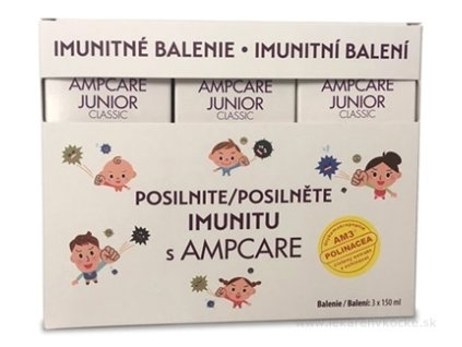 AMPCARE JUNIOR CLASSIC IMUNITNÉ BALENIE 3x150 ml