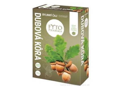 FYTO Dubová kôra – sypaný bylinný čaj na obklady a sedacie kúpele, 70 g