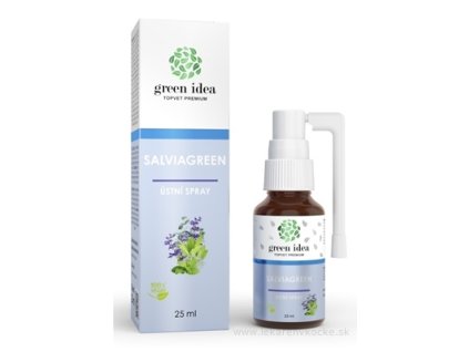 Green Idea SALVIAGREEN ústny sprej, 25 ml