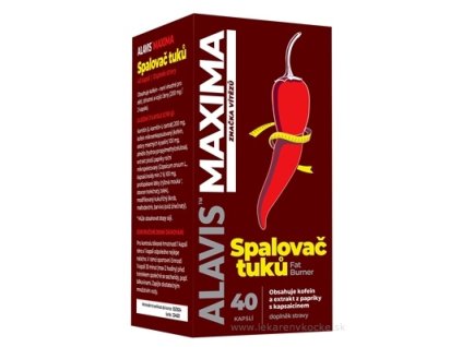 ALAVIS MAXIMA Spaľovač tukov 40 ks