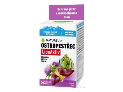 NATUREVIA PESTREC LipoAktiv 30 ks