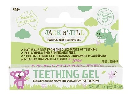 JACK N´JILL Gél na prerezávajúce sa zúbky 15 g