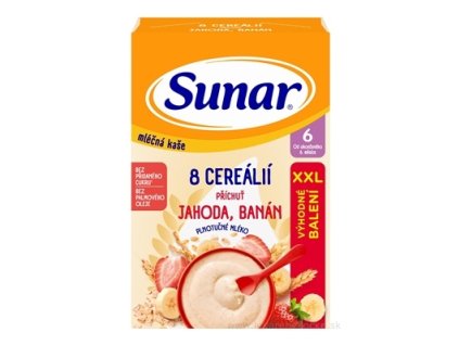 Sunar mliečna KAŠA 8 CEREÁLIÍ 340 g