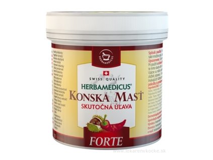 KONSKÁ MASŤ FORTE HREJIVÁ 250 ml