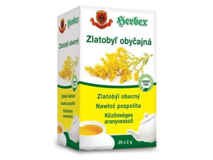 HERBEX Zlatobyľ obyčajná 20x2 g